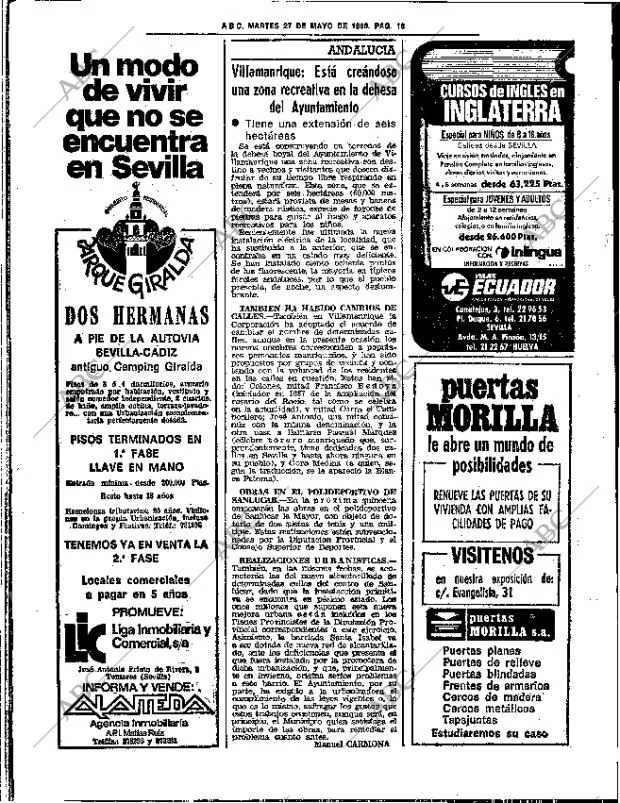 ABC SEVILLA 27-05-1980 página 40