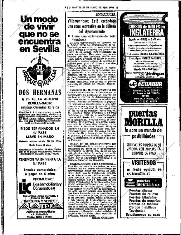 ABC SEVILLA 27-05-1980 página 40