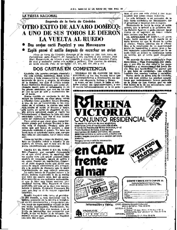 ABC SEVILLA 27-05-1980 página 65