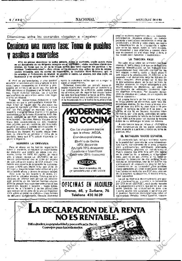 ABC MADRID 28-05-1980 página 20