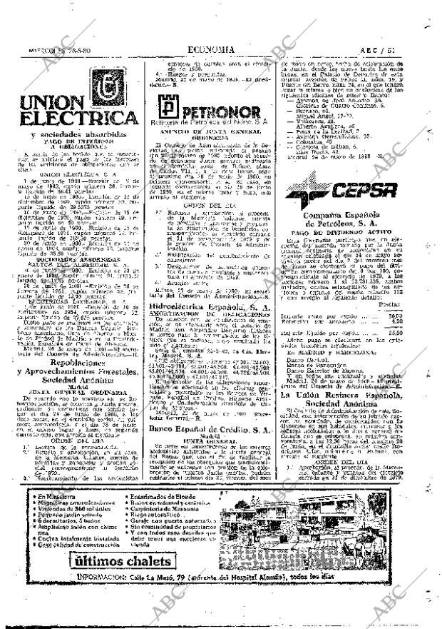 ABC MADRID 28-05-1980 página 63