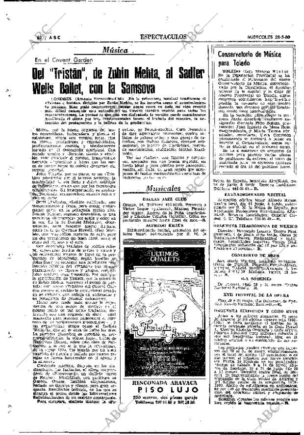 ABC MADRID 28-05-1980 página 74