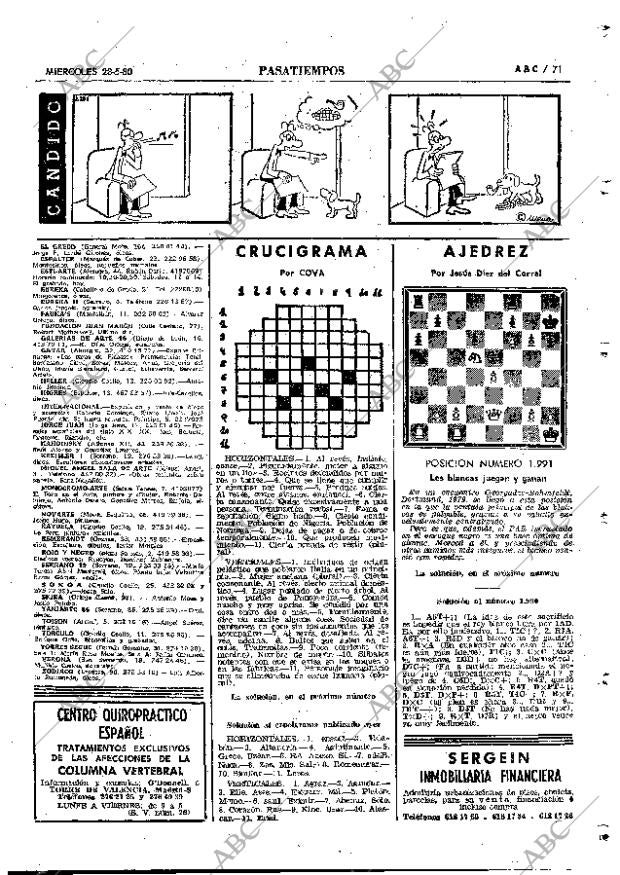 ABC MADRID 28-05-1980 página 83