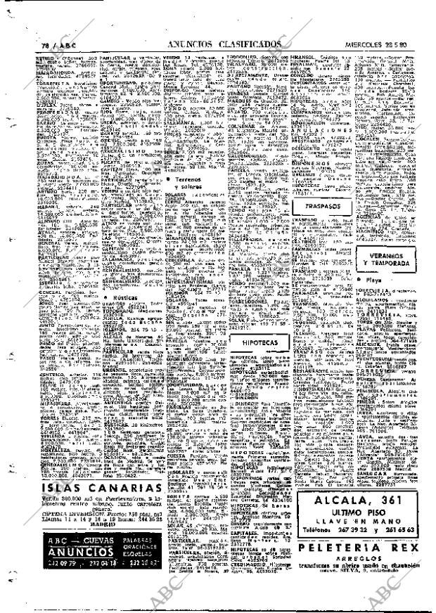 ABC MADRID 28-05-1980 página 90