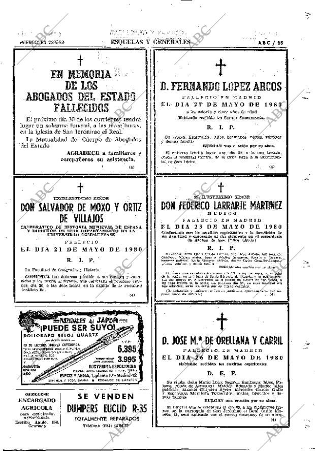 ABC MADRID 28-05-1980 página 97