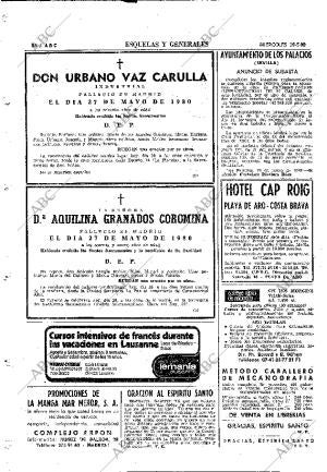 ABC MADRID 28-05-1980 página 98