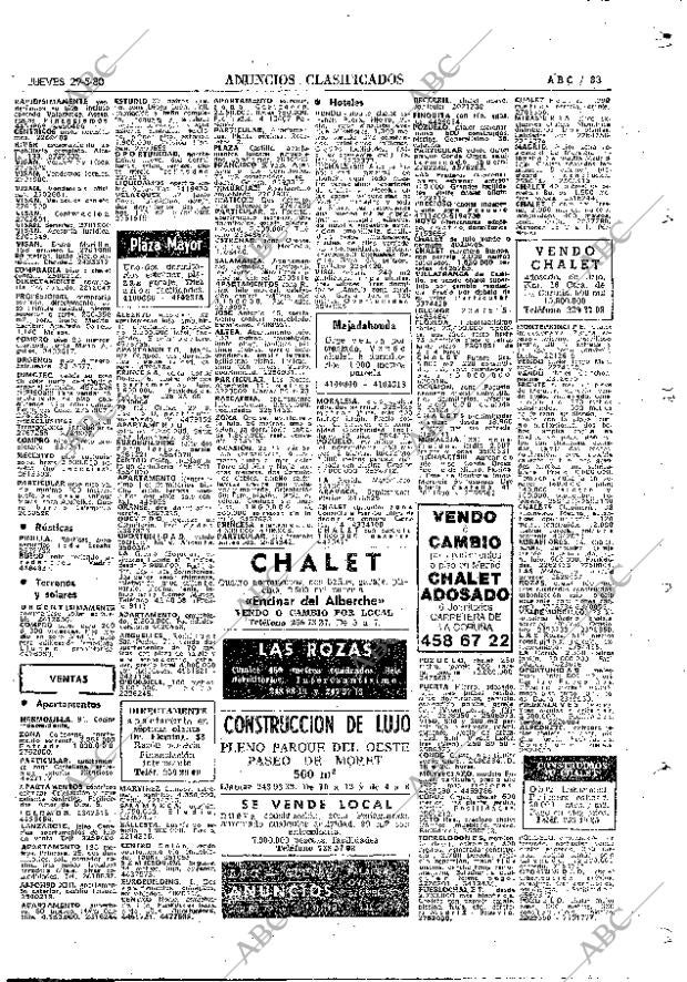 ABC MADRID 29-05-1980 página 103