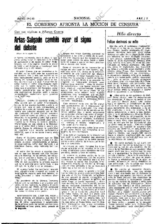 ABC MADRID 29-05-1980 página 25