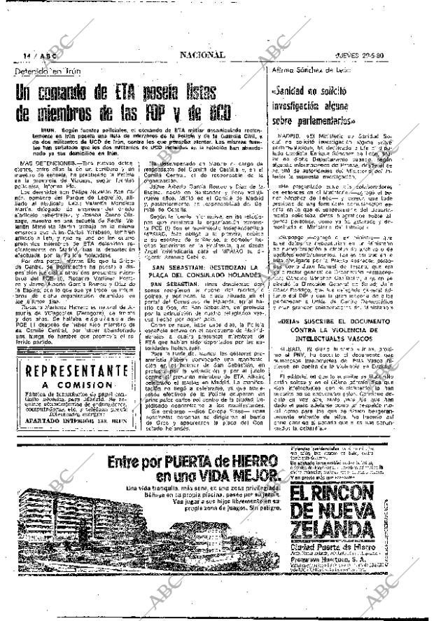 ABC MADRID 29-05-1980 página 34