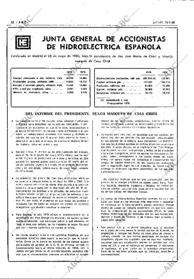 ABC MADRID 29-05-1980 página 52
