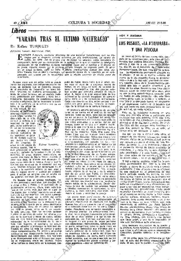 ABC MADRID 29-05-1980 página 60