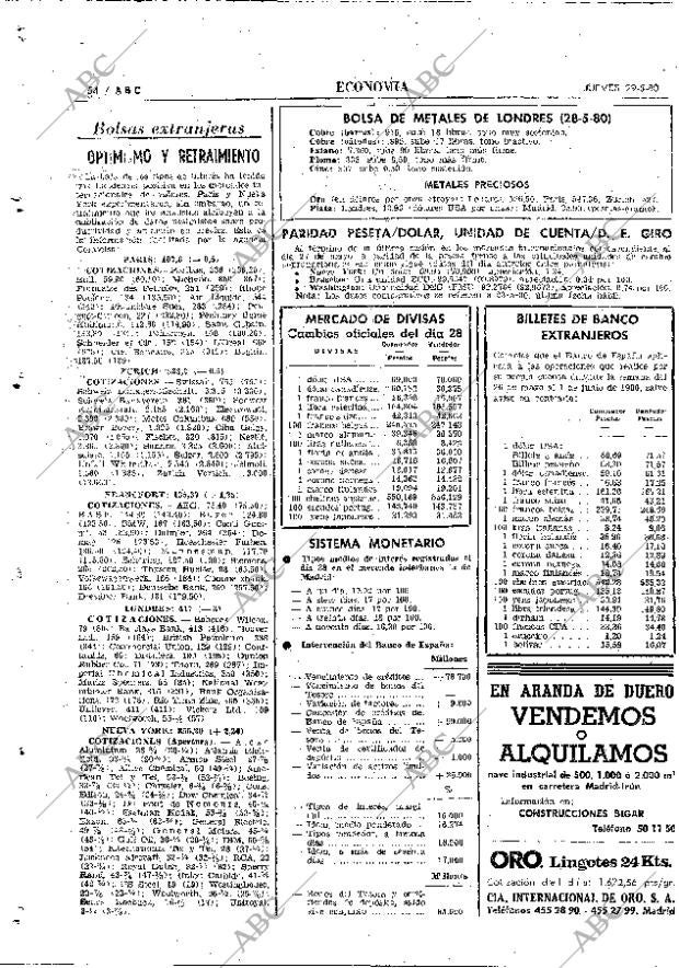 ABC MADRID 29-05-1980 página 74
