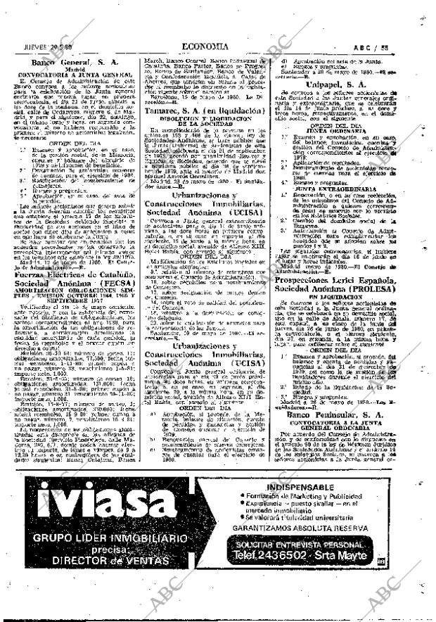ABC MADRID 29-05-1980 página 75