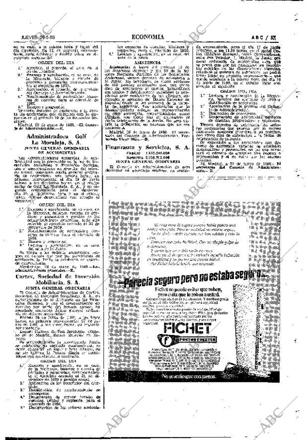 ABC MADRID 29-05-1980 página 77