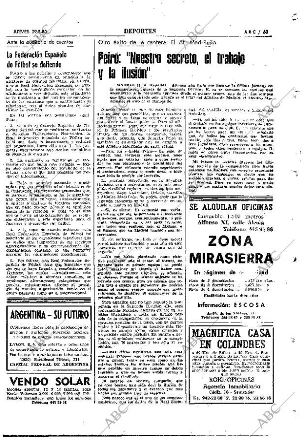 ABC MADRID 29-05-1980 página 83