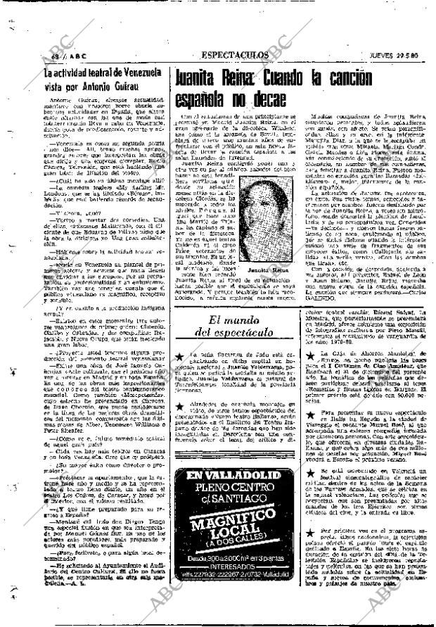 ABC MADRID 29-05-1980 página 88