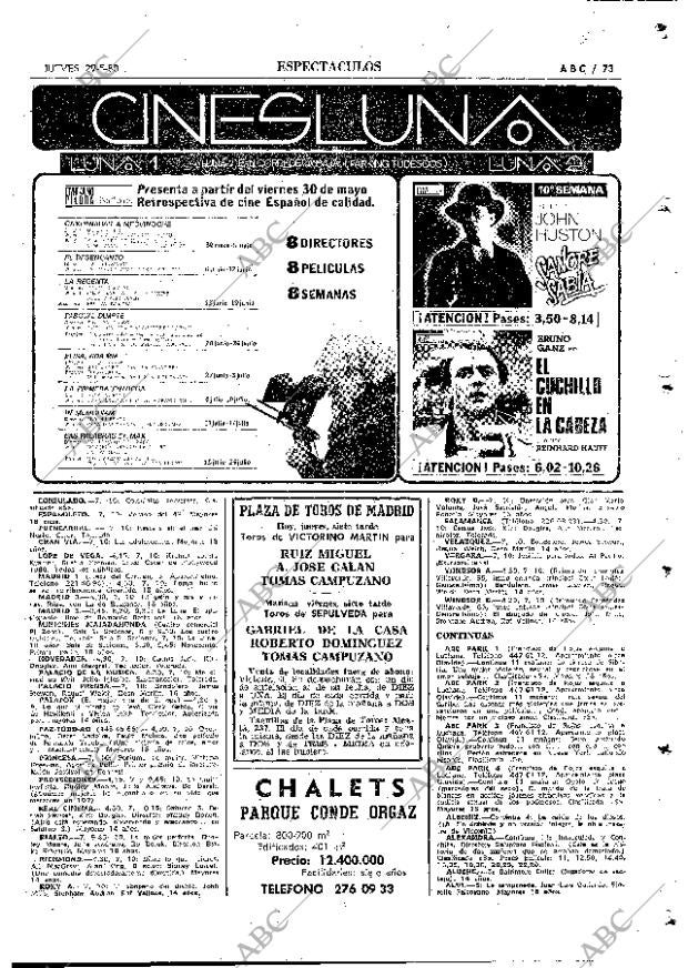 ABC MADRID 29-05-1980 página 93