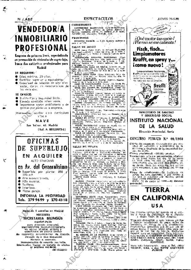 ABC MADRID 29-05-1980 página 96