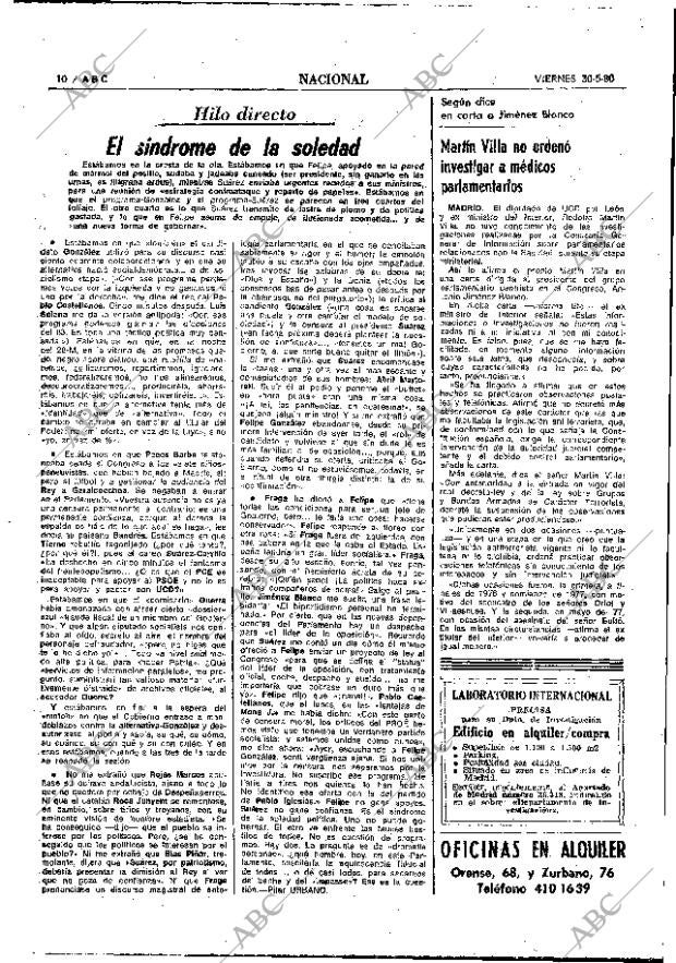 ABC MADRID 30-05-1980 página 30