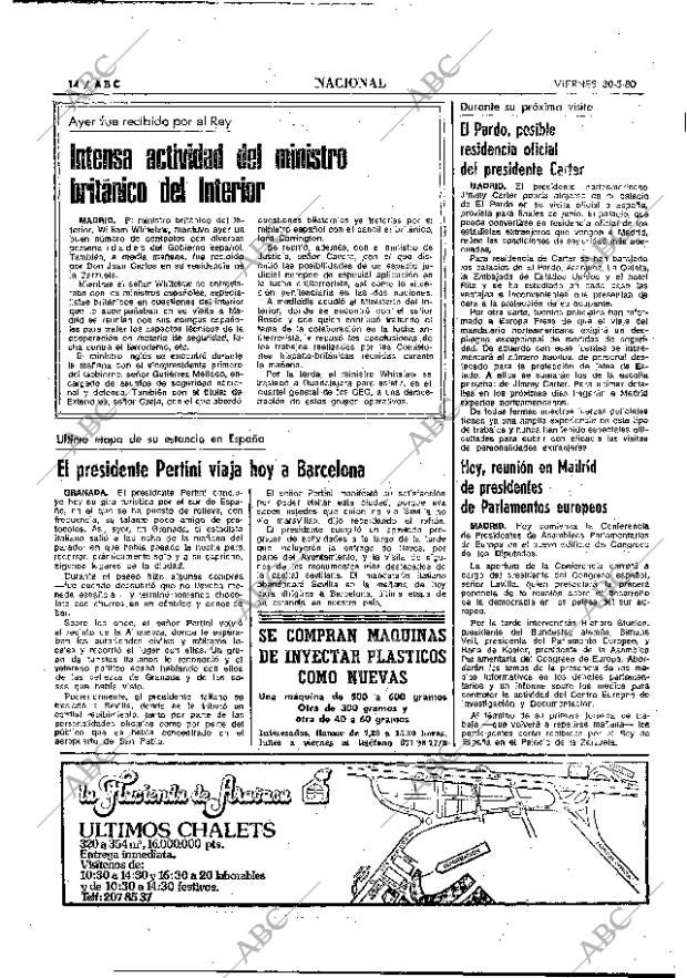 ABC MADRID 30-05-1980 página 34