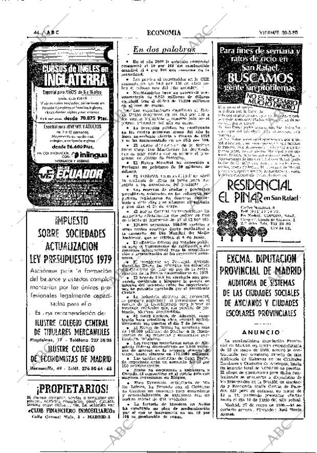 ABC MADRID 30-05-1980 página 64