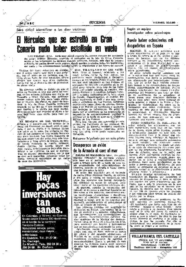 ABC MADRID 30-05-1980 página 74