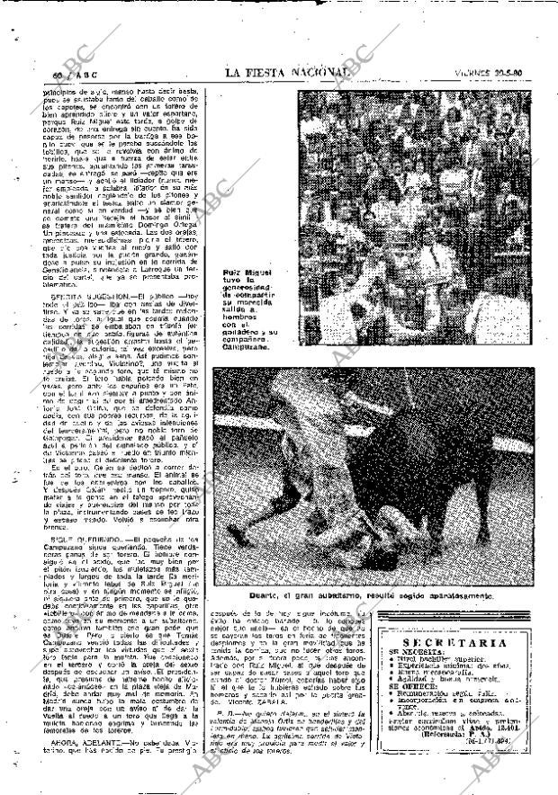 ABC MADRID 30-05-1980 página 80
