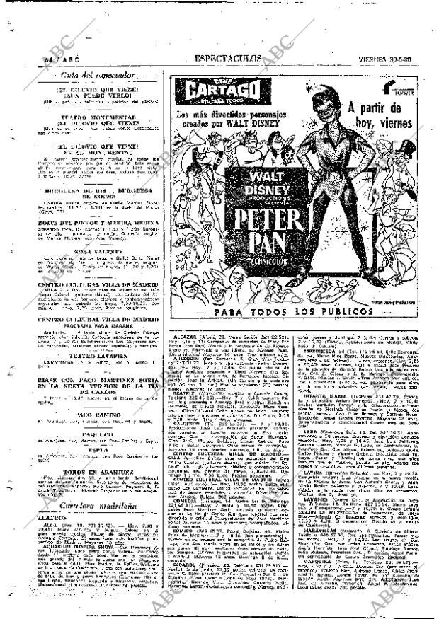 ABC MADRID 30-05-1980 página 84