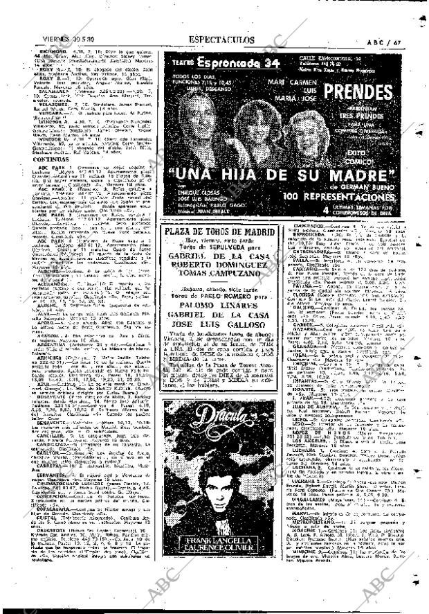 ABC MADRID 30-05-1980 página 87