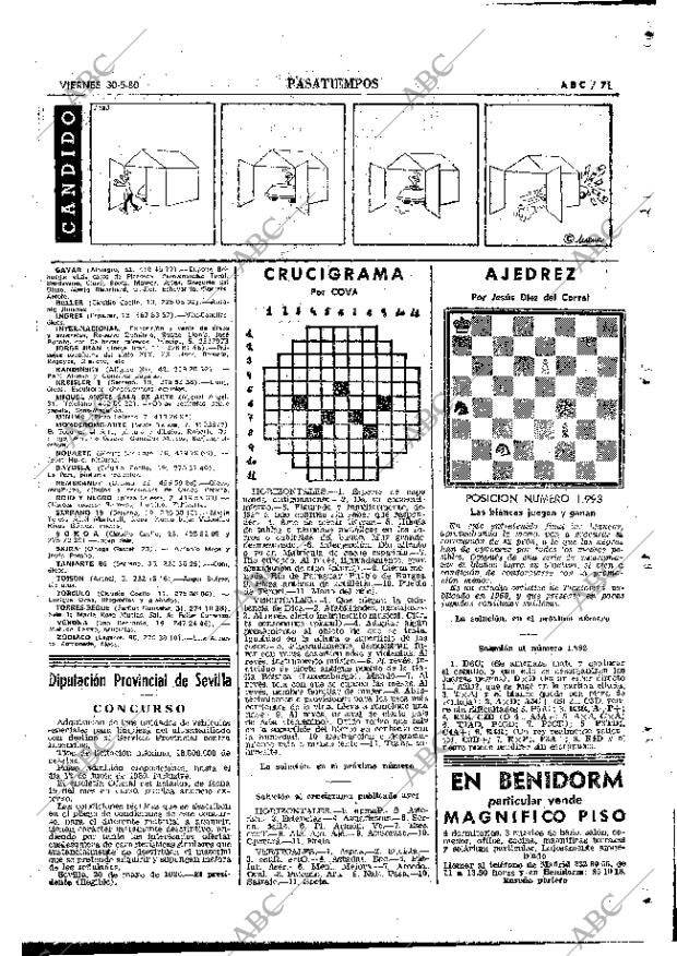 ABC MADRID 30-05-1980 página 91