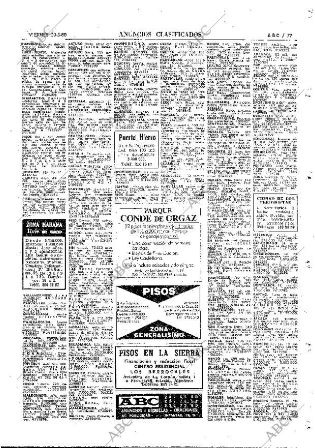 ABC MADRID 30-05-1980 página 97