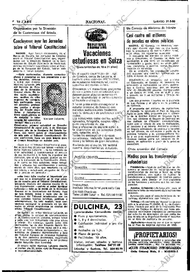 ABC MADRID 31-05-1980 página 22