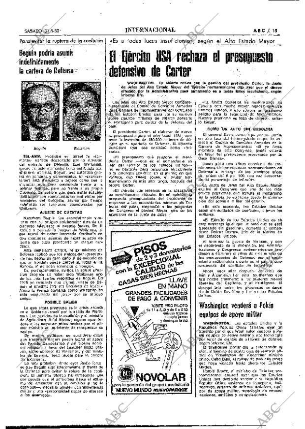 ABC MADRID 31-05-1980 página 27