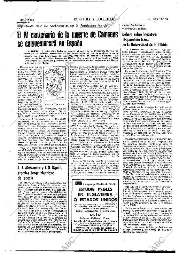 ABC MADRID 31-05-1980 página 42