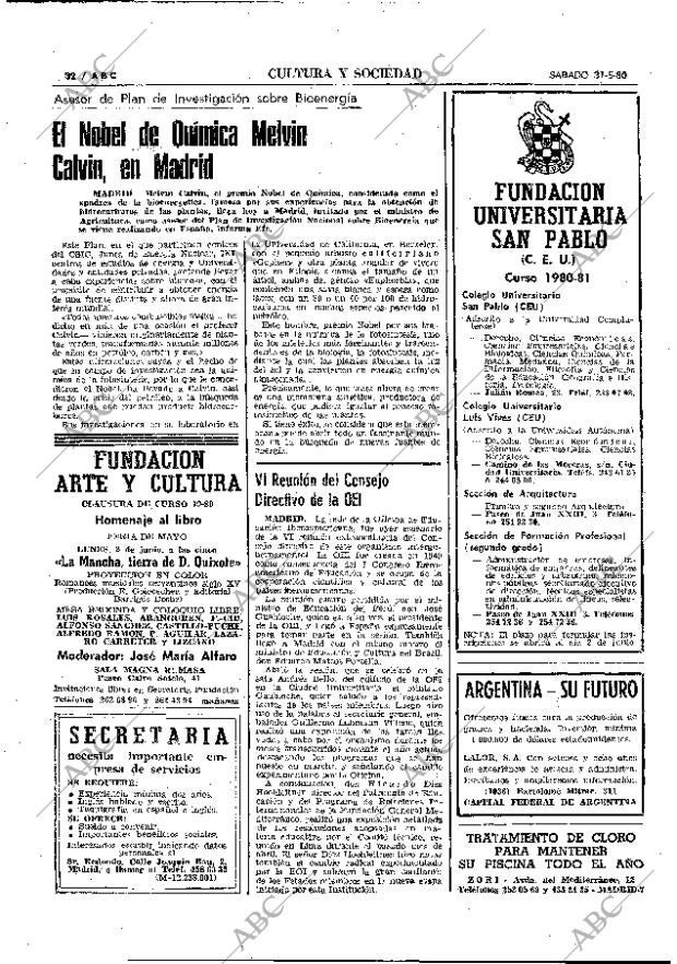 ABC MADRID 31-05-1980 página 44
