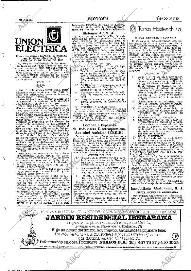 ABC MADRID 31-05-1980 página 52