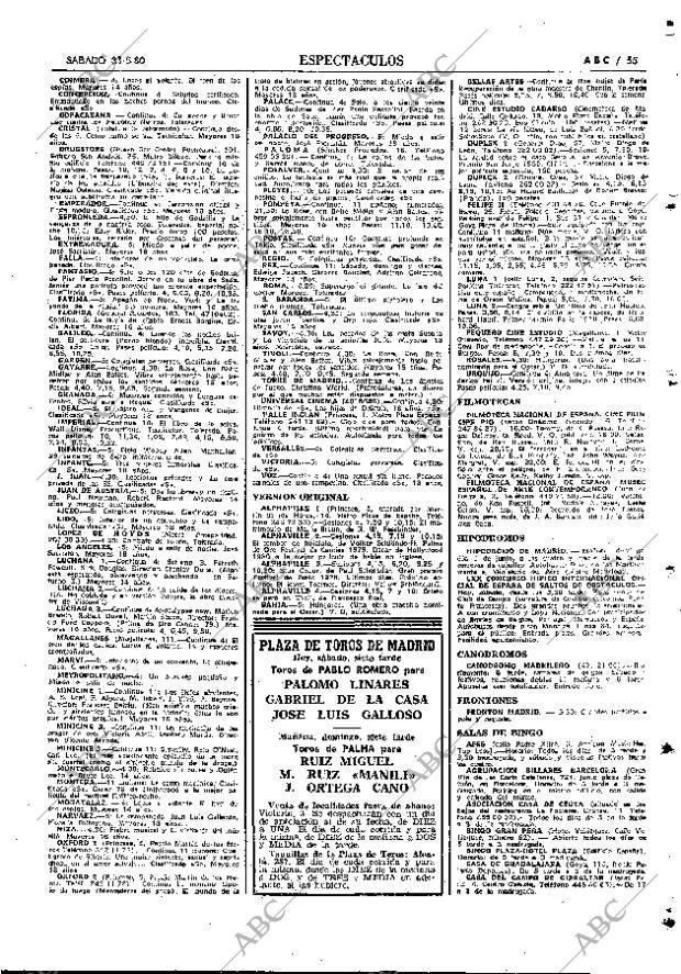 ABC MADRID 31-05-1980 página 67