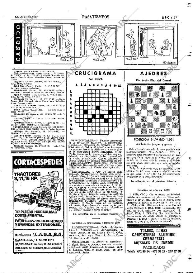 ABC MADRID 31-05-1980 página 69