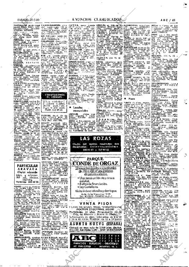 ABC MADRID 31-05-1980 página 73