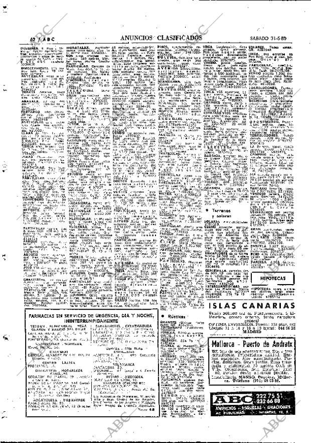 ABC MADRID 31-05-1980 página 74