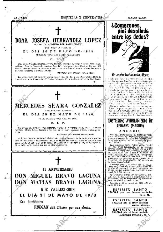 ABC MADRID 31-05-1980 página 80