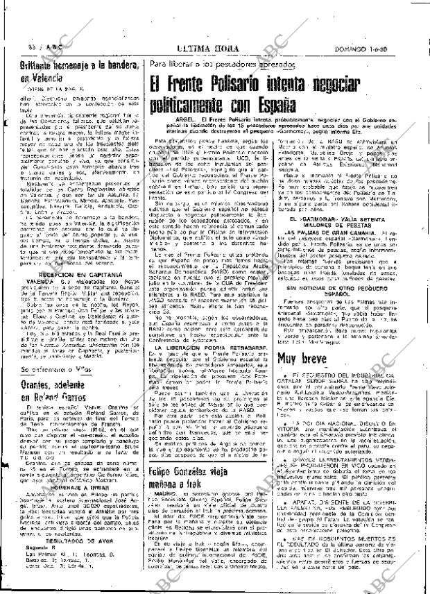 ABC MADRID 01-06-1980 página 104