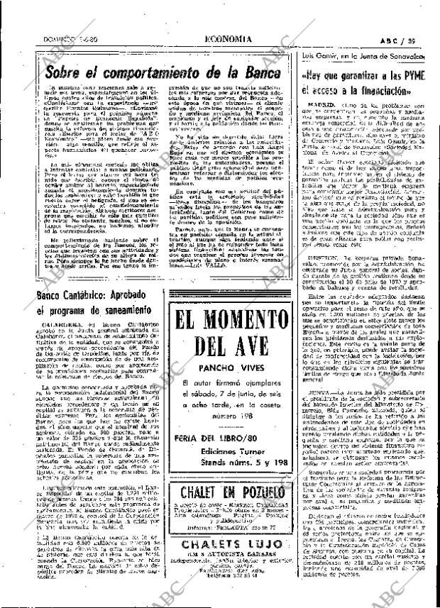 ABC MADRID 01-06-1980 página 55