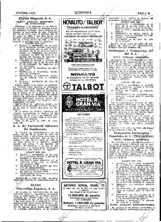 ABC MADRID 01-06-1980 página 57