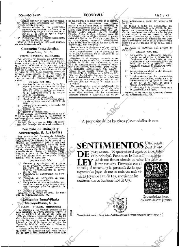 ABC MADRID 01-06-1980 página 59