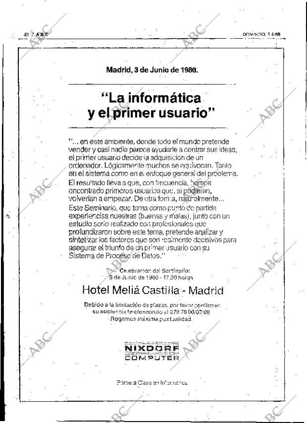 ABC MADRID 01-06-1980 página 68