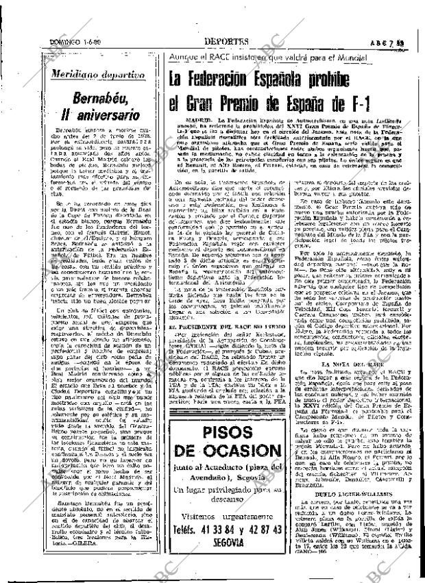 ABC MADRID 01-06-1980 página 69