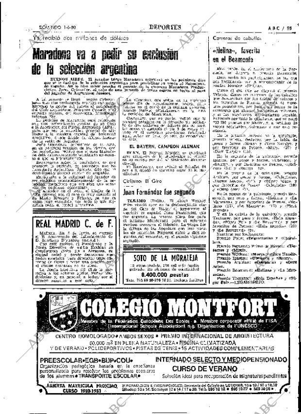ABC MADRID 01-06-1980 página 71