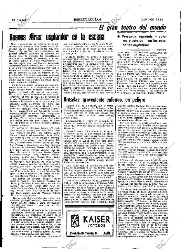 ABC MADRID 01-06-1980 página 76