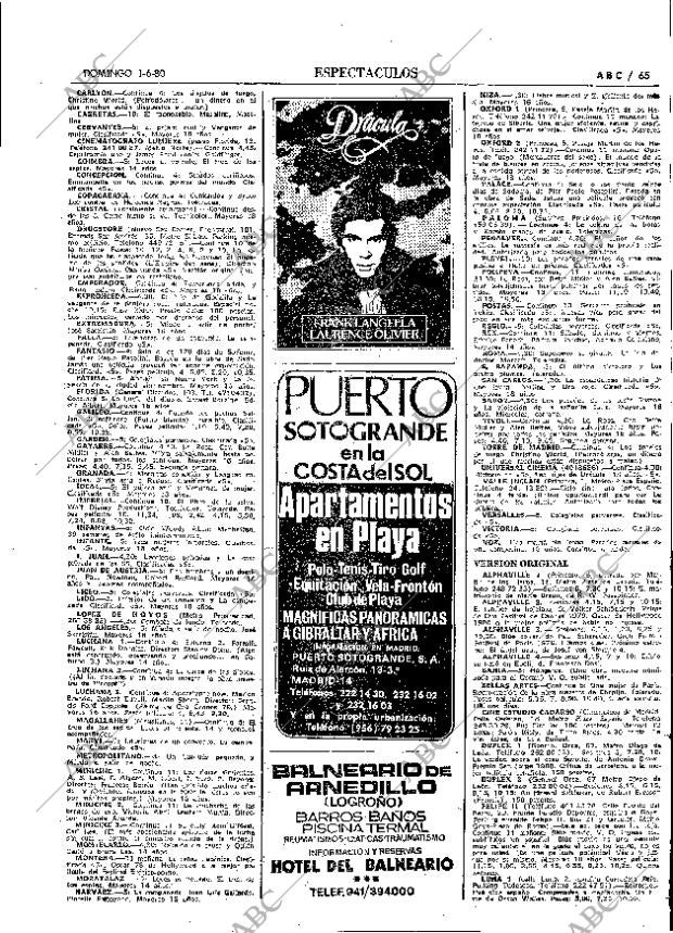 ABC MADRID 01-06-1980 página 81